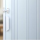 Kit Com 3 Portas Sanfonadas De Pvc 210x84cm Gelo