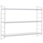 Kit Com 3 Prateleiras Pequenas Branco