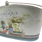 Kit Com 3 Recipientes Para Decoraçao Vaso Para Flores Jois Bi