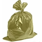 Kit Com 3 Saco De Lixo 60 Litros 100 Unidades Colorido Amarelo