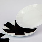 Kit com 3 Separadores para Pratos Premium Preto