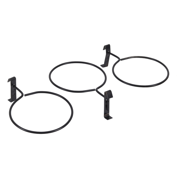 Kit com 3 Suportes para Vasos de Planta 15cm em Aço Argola Viva Alambre