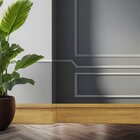 Kit Com 40 Barras Rodapé Mdf 15mmx7cm 702 Metro Linear 90m  T