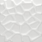 Kit Com 48 Placas De Revestimento 3d Slim - Poliestireno - Re