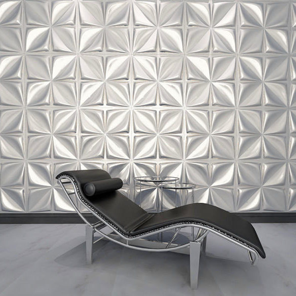 Kit Com 48 Placas De Revestimento 3d Slim - Poliestireno - Re