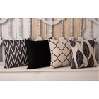 Kit Com 4 Almofadas Decorativas 45x45 - Detalhes Neutro