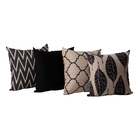 Kit Com 4 Almofadas Decorativas 45x45 - Detalhes Neutro