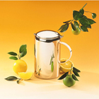 Kit com 4 Baldes Térmico Inox para Gelo com Pinça 1 Litros Fo