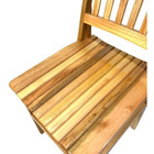 Kit com 4 Cadeiras de Madeira Maciça Bege