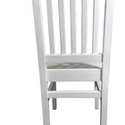 Kit com 4 Cadeiras de Madeira Mineira Branca