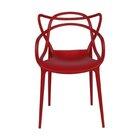 Kit Com 4 Cadeiras Para Sala De Jantar Allegra Solna Vermelho