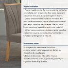 Kit Com 4 Cadeiras Para Sala De Jantar Apogeu Amêndoa Clean/s