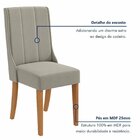 Kit Com 4 Cadeiras Para Sala De Jantar Celina Amêndoa/capucci