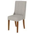 Kit Com 4 Cadeiras Para Sala De Jantar Celina Frassino/cinza