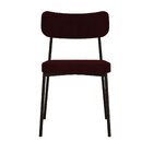 Kit Com 4 Cadeiras Para Sala De Jantar Mona Yescasa Bordô