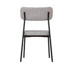 Kit Com 4 Cadeiras Para Sala De Jantar Mona Yescasa Cinza Cla