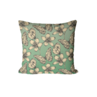 Kit Com 4 Capas Para Almofadas Borboleta E Flores