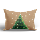 Kit Com 4 Capas Para Almofadas Decorativas Árvore De Natal Br