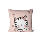 Kit Com 4 Capas Para Almofadas Infantil My Cat