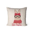 Kit Com 4 Capas Para Almofadas Páscoa Carro De Chocolate