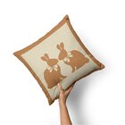 Kit Com 4 Capas Para Almofadas Páscoa Deutsch Ostern