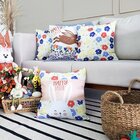 Kit Com 4 Capas Para Almofadas Páscoa Holandesa