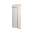 Kit Com 4 Folhas De Porta Madeira Decorada 210x60cm Espessura