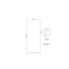 Kit Com 4 Folhas De Porta Madeira Decorada 210x60cm Espessura