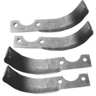 Kit Com 4 Lâminas Enxada Rotativa Lado Esquerdo E Direito