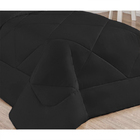 Kit Com 4 Pçs Com Colcha E Lençol Elastico Casen Dupla Face S