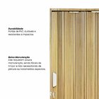 Kit Com 4 Porta Sanfonada De Pvc 210x115cm Bariri Cerejeira