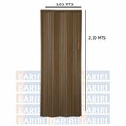 Kit Com 4 Portas Sanfonada De Pvc 210x105cm Bariri Imbuia