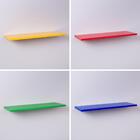 Kit Com 4 Prateleiras Coloridas 60 X 20 Cm Suporte Invisível