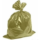 Kit Com 4 Saco De Lixo 60 Litros 100 Unidades Colorido Amarelo