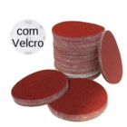 Kit Com 50 Discos De Lixa Com Velcro 125 Mm