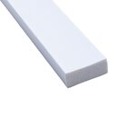 Kit Com 5 Barras Rodameio De Poliestireno 3,0cmx12mm Liso 12m