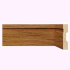 Kit Com 5 Barras Rodapé De Mdf 10cmx15mmx2,40m Com Friso 1002