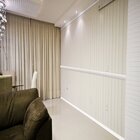 Kit Com 5 Barras Rodapé De Mdf 5cmx15mmx2.20m Revestido Liso