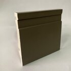 Kit Com 5 Barras Rodapé De Poliestireno 10cm X 15mm Frisado C