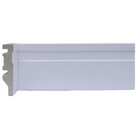 Kit Com 5 Barras Rodapé De Poliestireno 7cm X 15mm Frisado 12