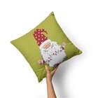 Kit Com 5 Capas Para Almofadas Decorativas Natal Dos Anões