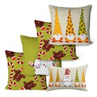 Kit Com 5 Capas Para Almofadas Decorativas Natal Dos Anões