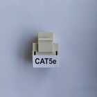 Kit Com 5-conector Fêmea Rj45 Keystone Cat5e Branco