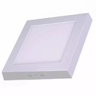 Kit Com 5 Painel Plafon 24w Luminaria Led Quadrado Sobrepor