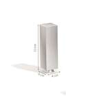 Kit Com 5 Pés Para Armário De Cozinha Provenzza Cromado