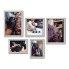 Kit Com 5 Quadros Decorativos - Tatuagem Studio Tattoo Shop -