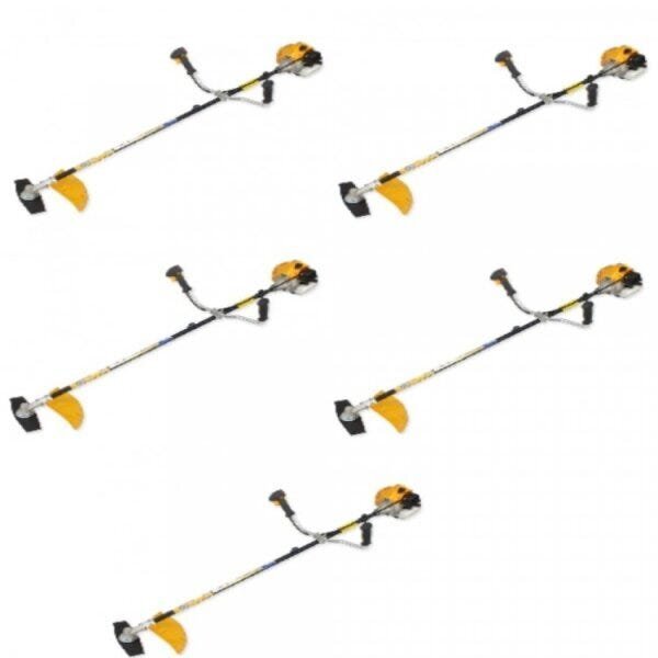 Kit Com 5 Roçadeira A Gasolina Semi Profissional 33cc Vr330h