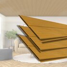 Kit Com 60m² Forro De Pvc 8mmx20cmx3m Cerejeira Cerejeira