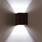 kit com 6 Arandela 2 fachos externa e interna para Lâmpada g9