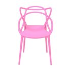 Kit Com 6 Cadeiras Para Sala De Jantar Allegra Solna Rosa Rosa